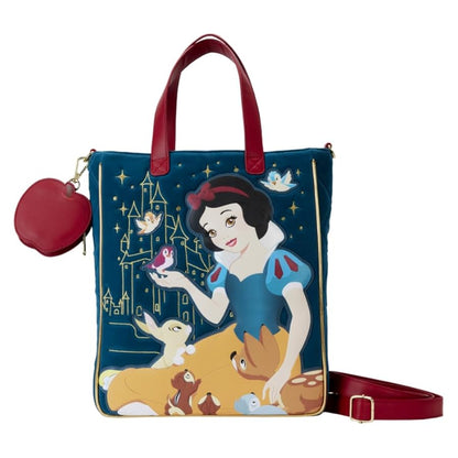 Loungefly Disney Snow White Velvet Tote Bag