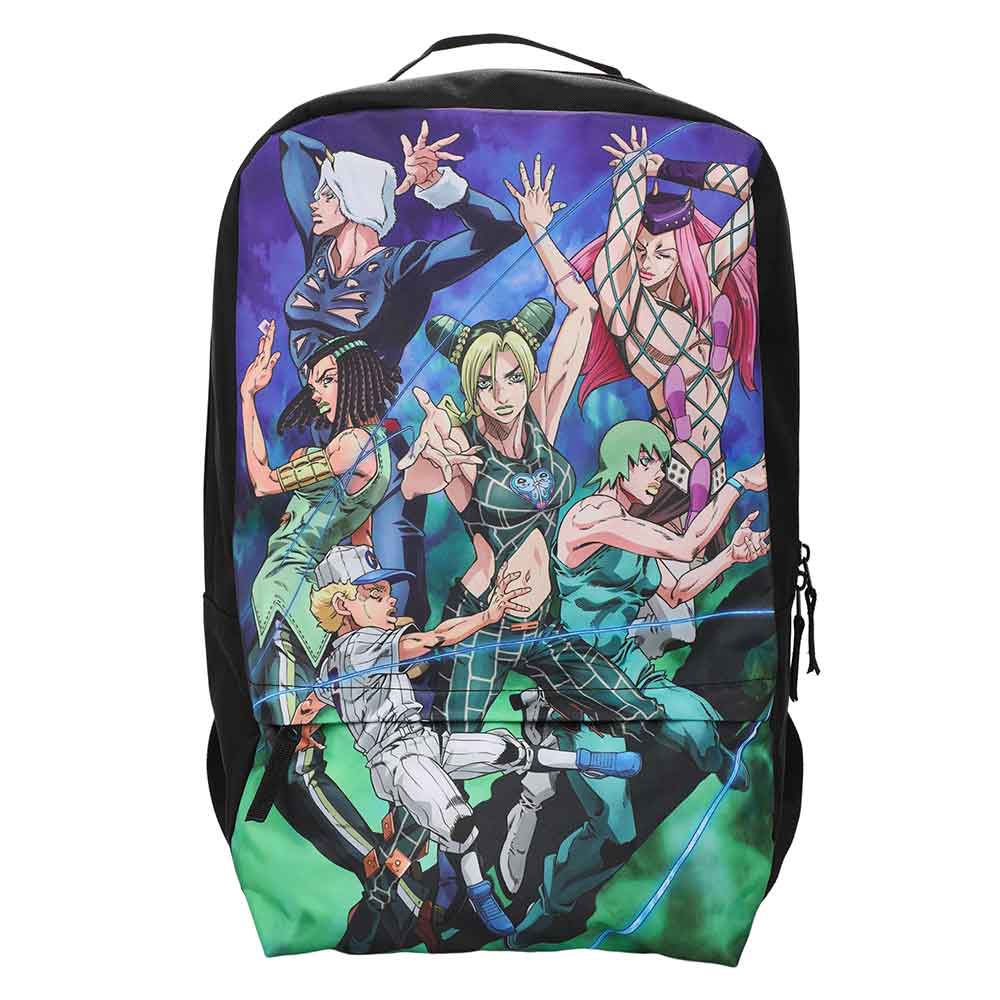 Bioworld Jojo'S Bizarre Adventure Print Laptop Backpack