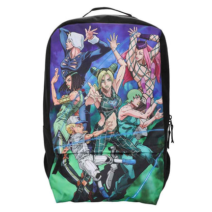 Bioworld Jojo'S Bizarre Adventure Print Laptop Backpack