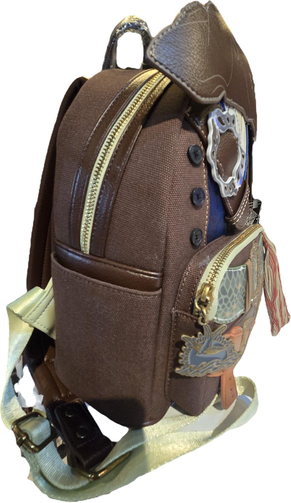 Loungefly Pirates of the Caribbean Jack Sparrow Cosplay Mini-Backpack