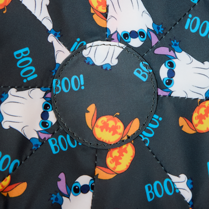 Loungefly Disney
Stitch Pumpkin Head Figural Glow Crossbody Bag