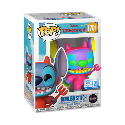 Funko Pop! Disney Lilo & Stitch: Devilish Stitch # 1701 - Chase