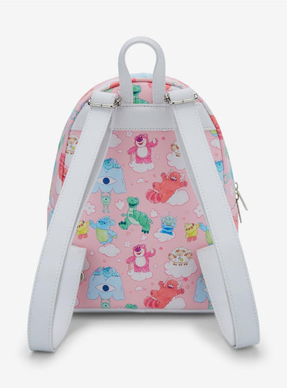 Loungefly Disney Pixar Characters On Clouds Mini Backpack