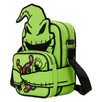 Loungefly The Nightmare Before Christmas Oogie Boogie Glow Crossbuddies® Cosplay Crossbody Bag with Coin Bag