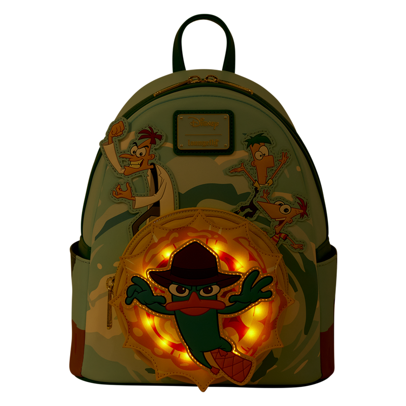 Loungefly Disney
Phineas & Ferb Light-Up Mini Backpack