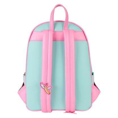 Loungefly Minions Fluffy Unicorn Rainbow Mini Backpack