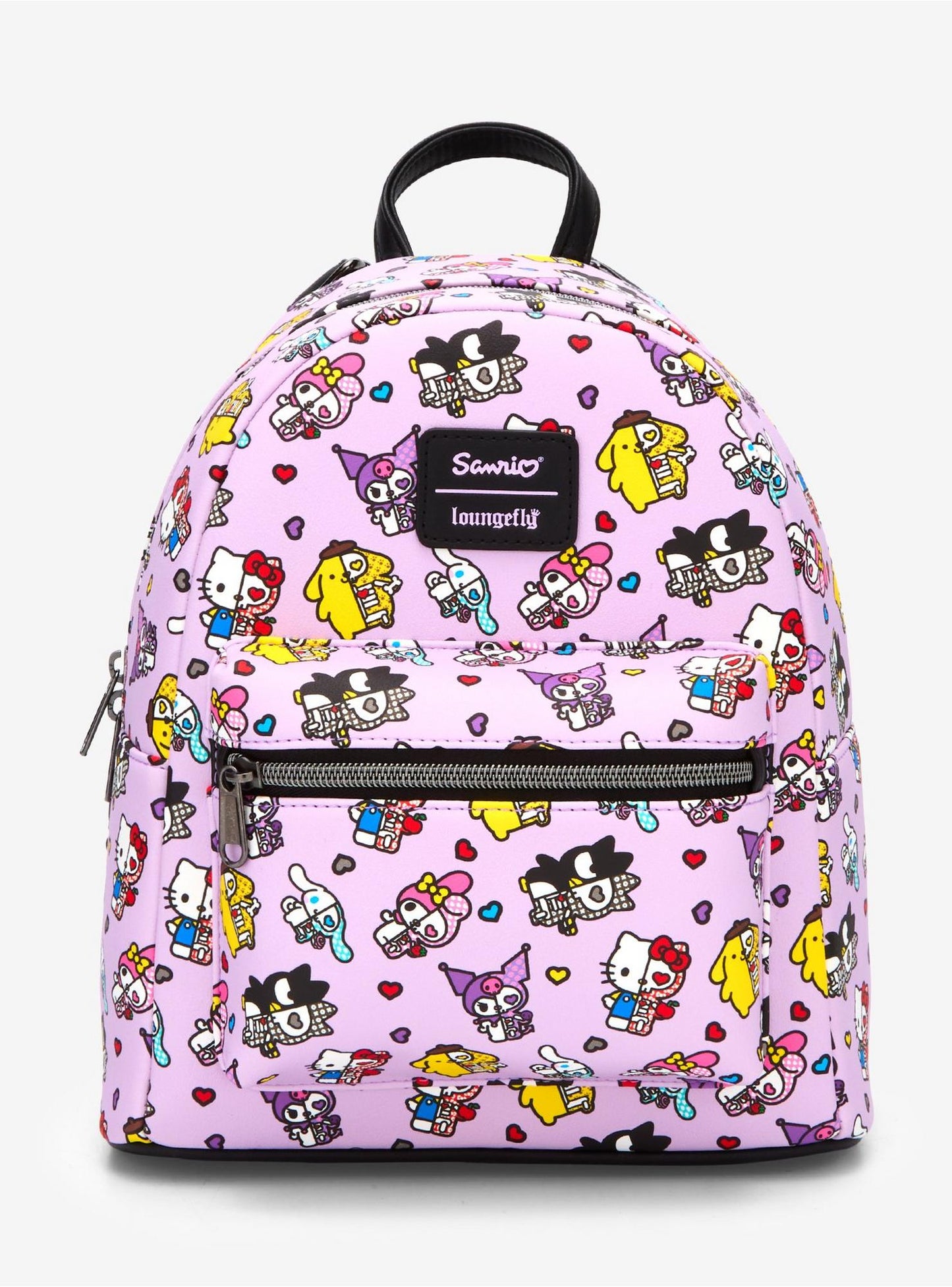 Loungefly Hello Kitty And Friends Half Skeleton Mini Backpack