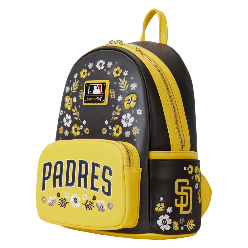 Loungefly MLB San Diego Padres Floral Mini Backpack
