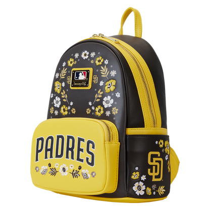 Loungefly MLB San Diego Padres Floral Mini Backpack