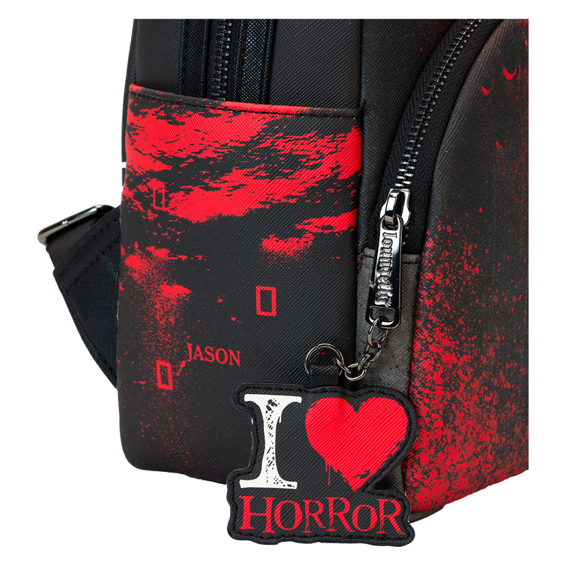 Loungefly - I Heart Horror Friday The 13th Mini Backpack