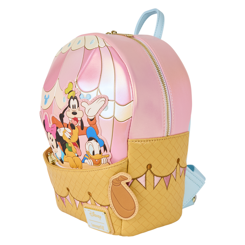 Loungefly Disney Mickey & Friends Hot Air Balloon Figural Mini Backpack