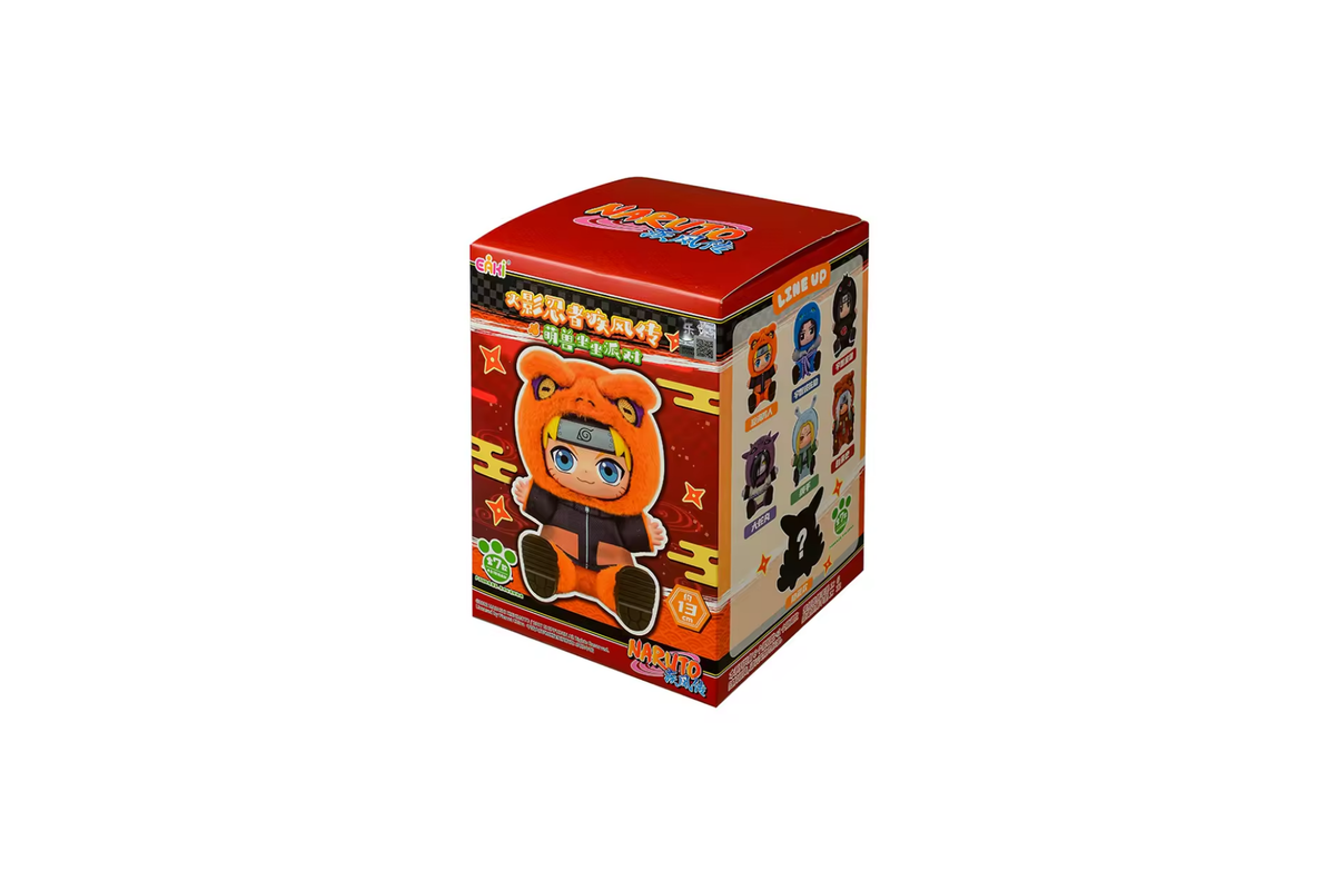EAKI Top Toy - Naruto Shippuden: Beast Party Series Series 2 Plush Blind Box (1 box)