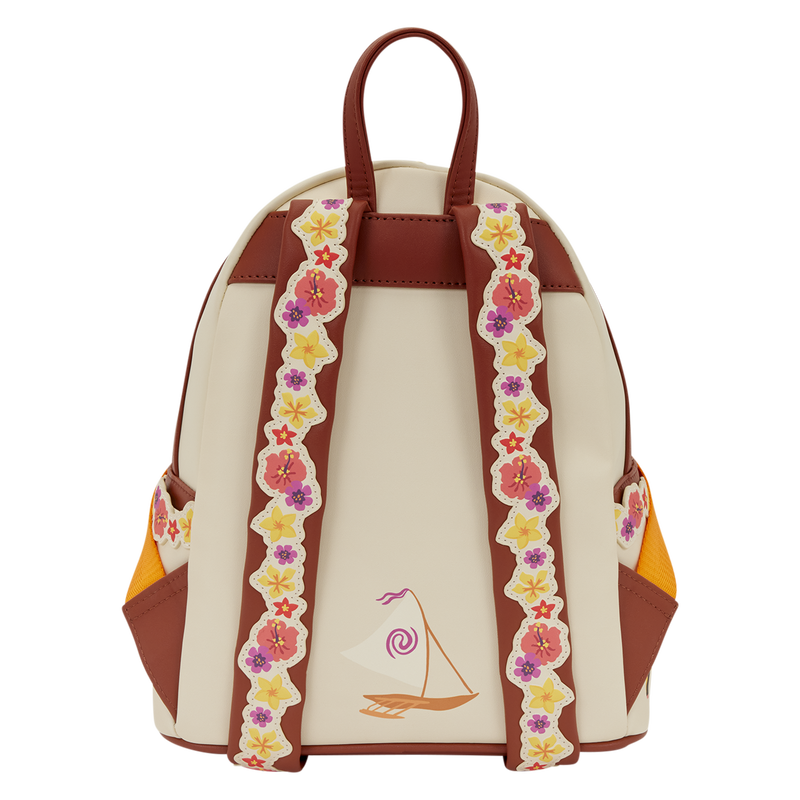 Loungefly - Disney Moana Live Action Floral Mini Backpack