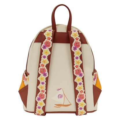 Loungefly - Disney Moana Live Action Floral Mini Backpack