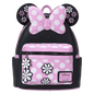 Loungefly Disney
Minnie Mouse Floral Rock The Dots Mini Backpack
