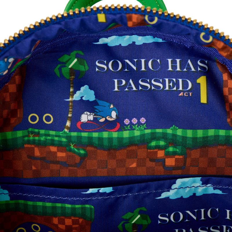 Sonic The Hedgehog Light Up Mini Backpack