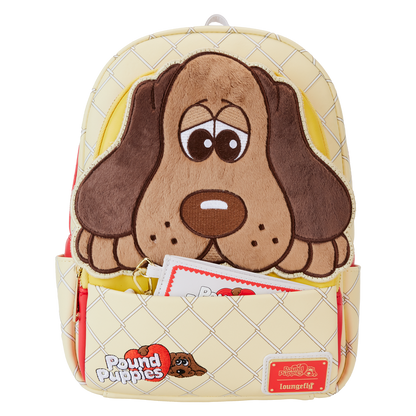 Loungefly Pound Puppies 40th Anniversary Plush Mini Backpack with Card Holder