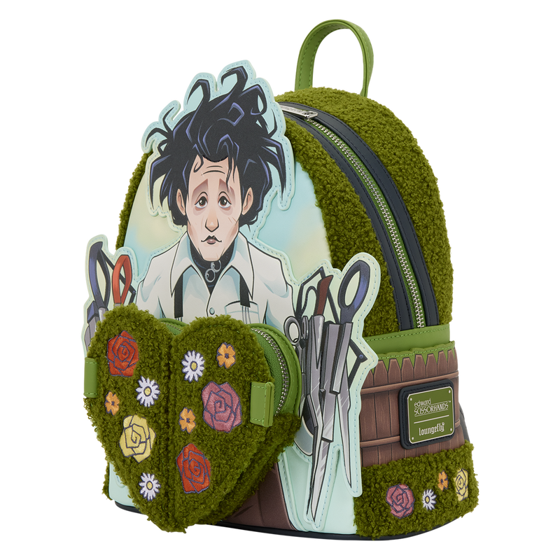 Loungefly Edward Scissorhands Sherpa Mini Backpack