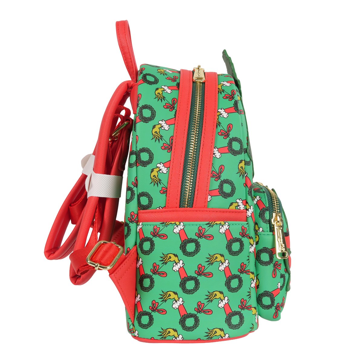 Loungefly How the Grinch Stole Christmas Grinch Christmas Present Mini-Backpack - Entertainment Earth Exclusive