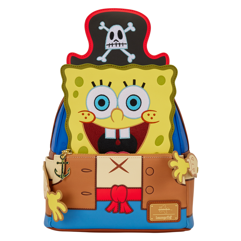 Loungefly SpongeBob SquarePants Pirate Costume Mini Backpack
