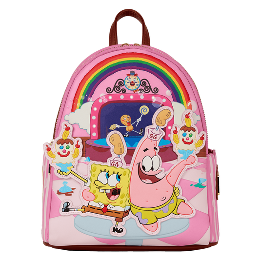Loungefly SpongeBob Squarepants & Patrick Star Goofy Goober Light Up Mini Backpack