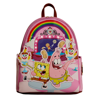 Loungefly SpongeBob Squarepants & Patrick Star Goofy Goober Light Up Mini Backpack