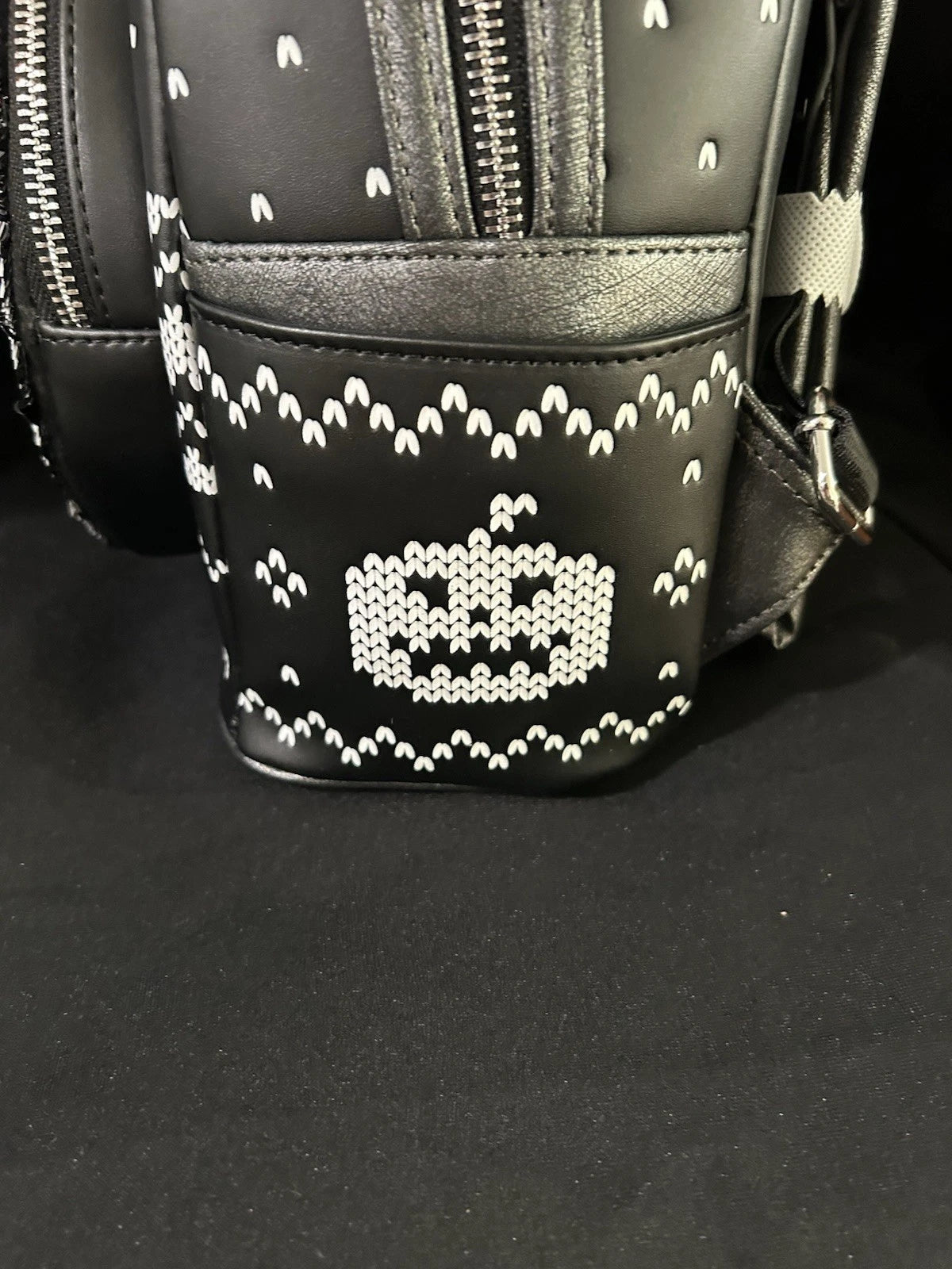 Loungefly Nightmare Before Christmas Sequin face Jack Mini Backpack